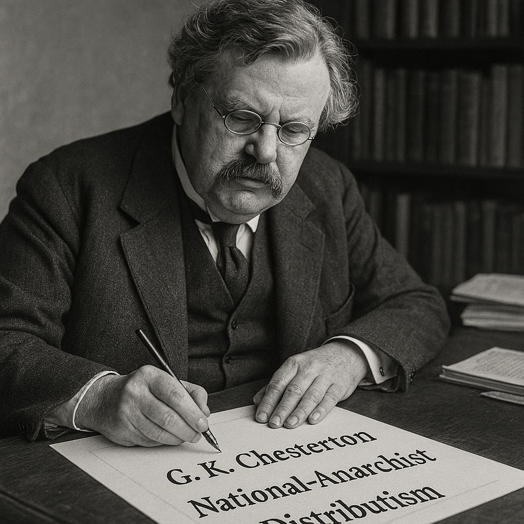G. K. Chesterton ja kansallis-anarkistinen distributismi